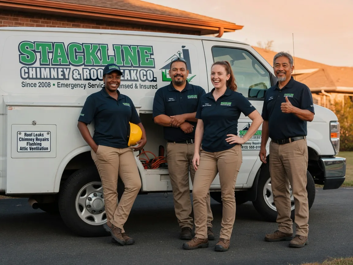 Chimney flashing repair company in Woodstock, MD
